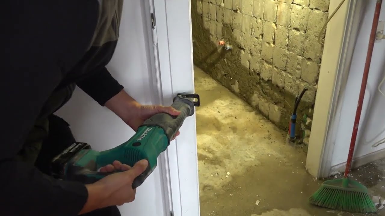 κοπή κατοκάσι με σπαθοσέγα MAKITA