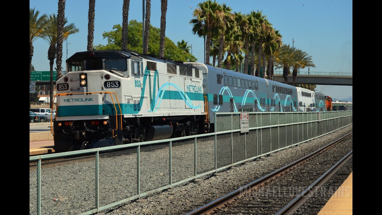Railfanning in Burbank - Amtrak Dash 8's, BNSF on Metrolink, & More!