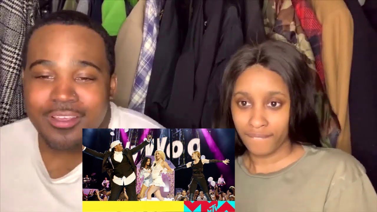 Missy Elliott, Madonna, Britney Spears & Christina Aguilera Medley | VMAs| VMAs (Reaction)