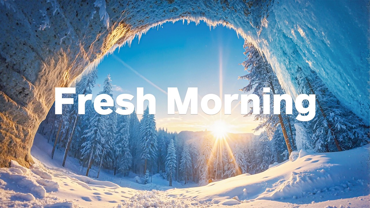 Fresh Morning ❄️ Positive Music & Chill Mix for Good Vibes - Happy and Peaceful Start