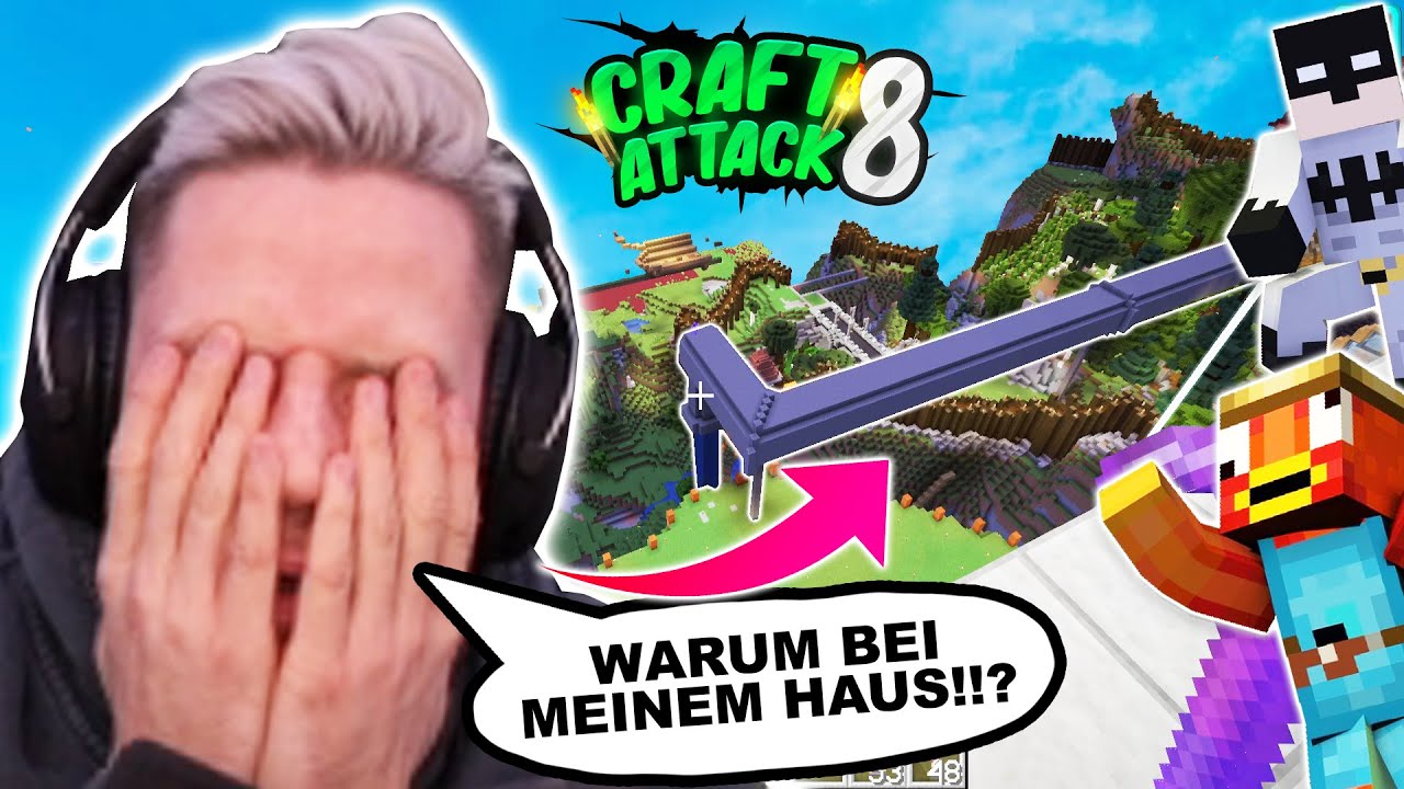 TRYMACS & Gamerstime gehen ZU WEIT mit diesem PRANK! CraftAttack 8!