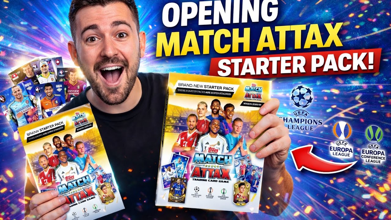 Is This Starter Pack Worth It? Match Attax 2025/26 Opening!