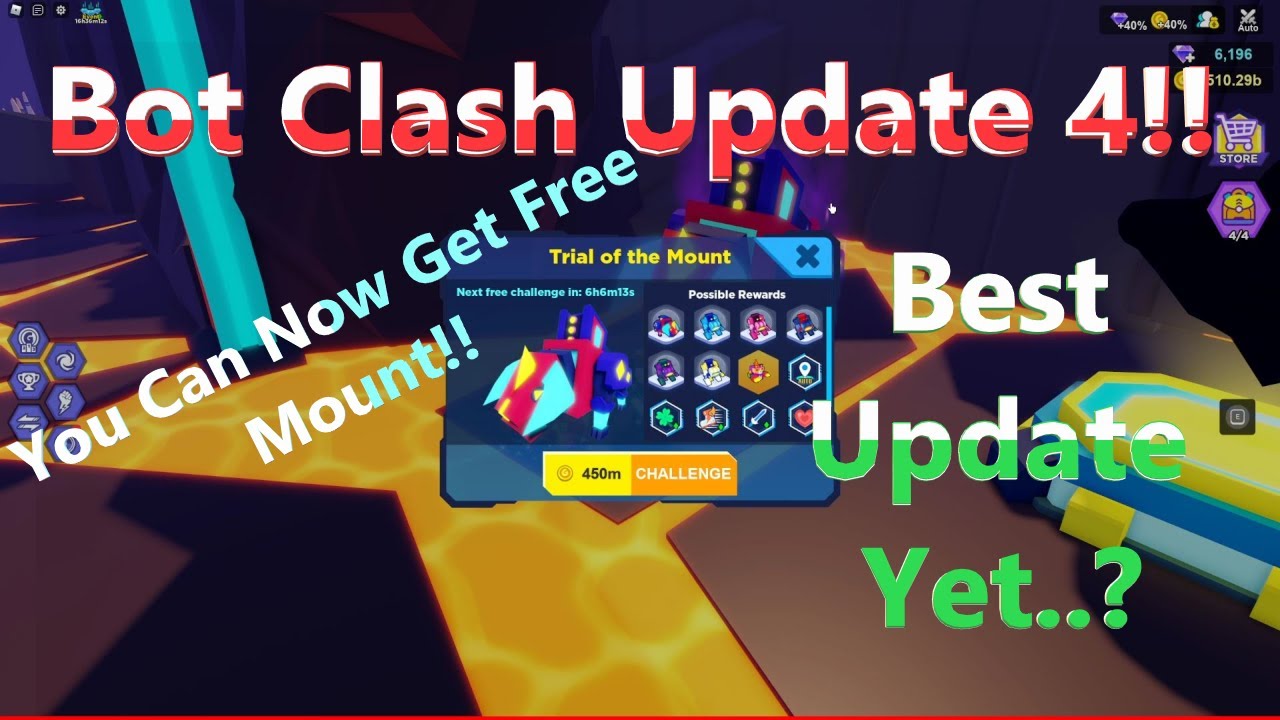 Bot Clash Update 4 New Map New Bot Get Mount For 