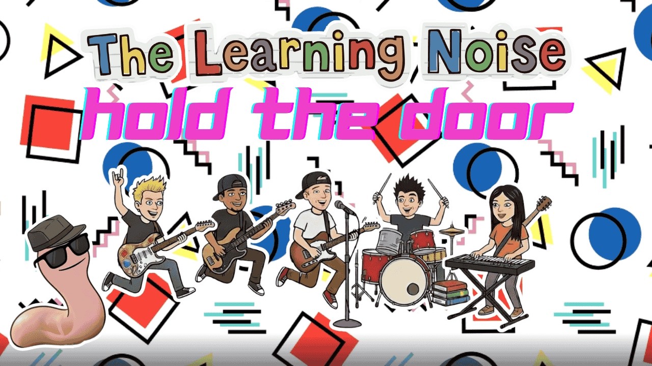 Hold The Door | Official Lyrics Video | The Learning Noise
