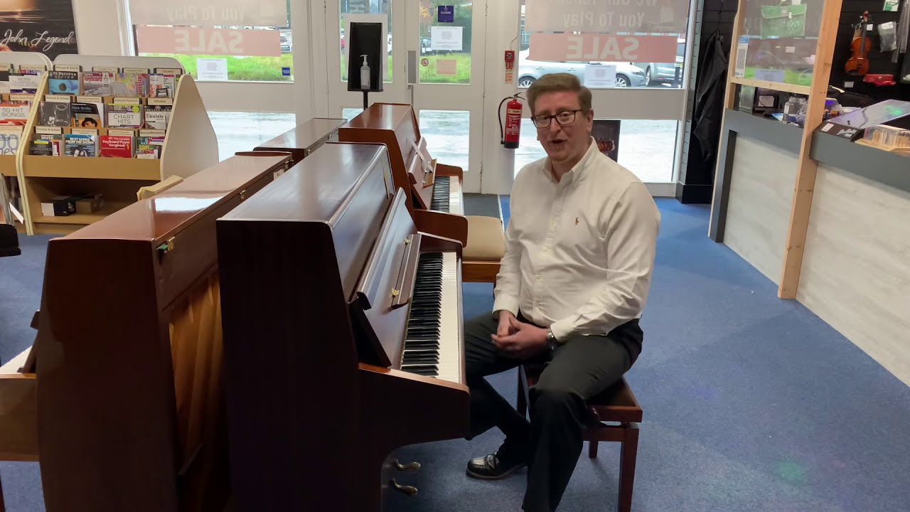 Knight K10 Upright Piano | Used | At Rimmers Music Bolton