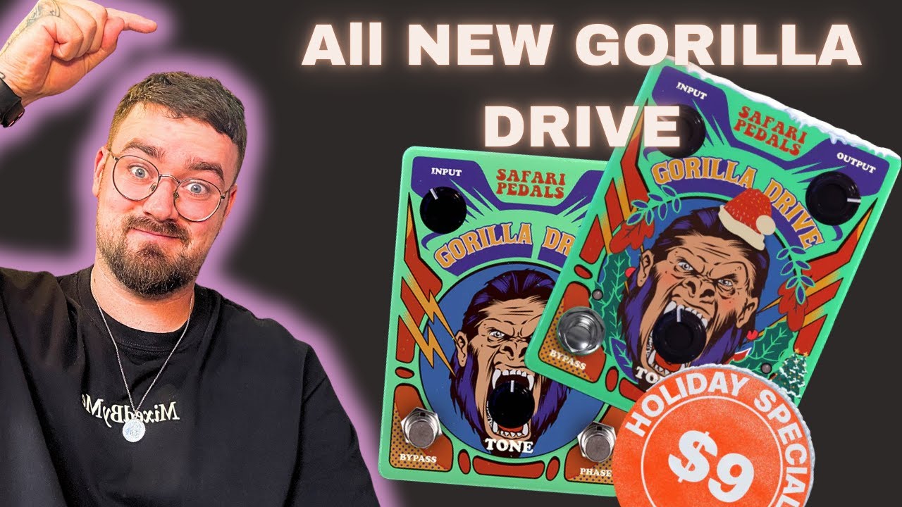 ALL NEW GORILLA DRIVE - Safari Pedals Gorilla Drive Santa Edition