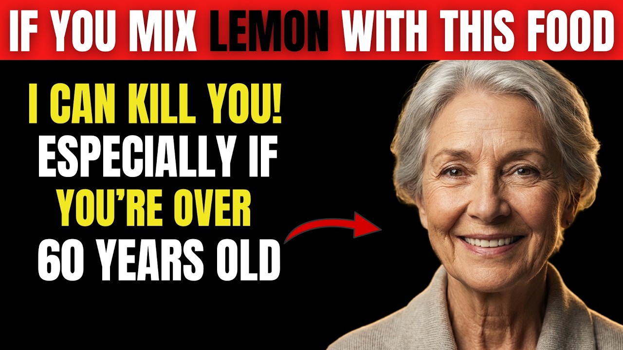 Never Mix Lemon With These 3 Foods If You Are Over 60!