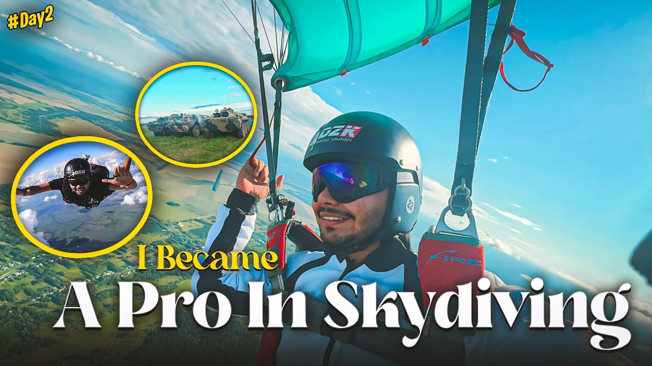 I BECAME A PRO IN SKYDIVING || RUSSIAN SERIES PART 2 ||
