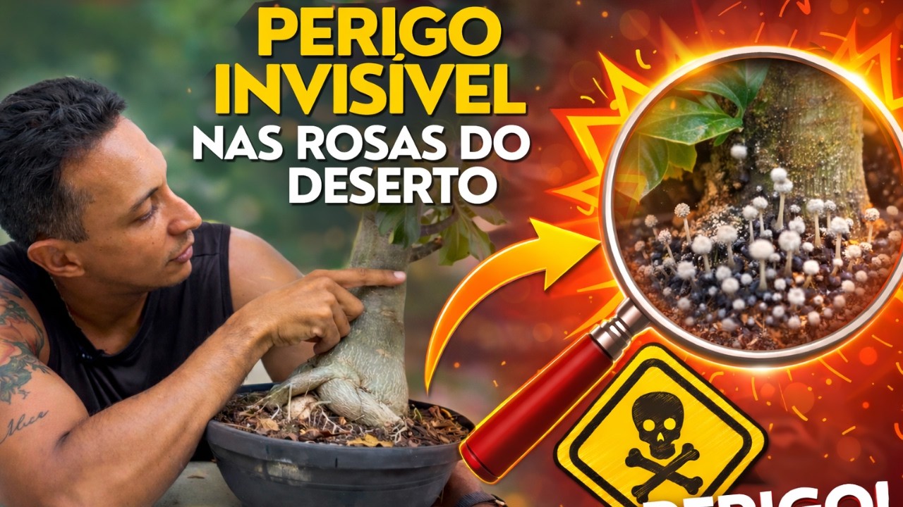 Perigo invisível para as Rosas do Deserto: CUIDADO!!!