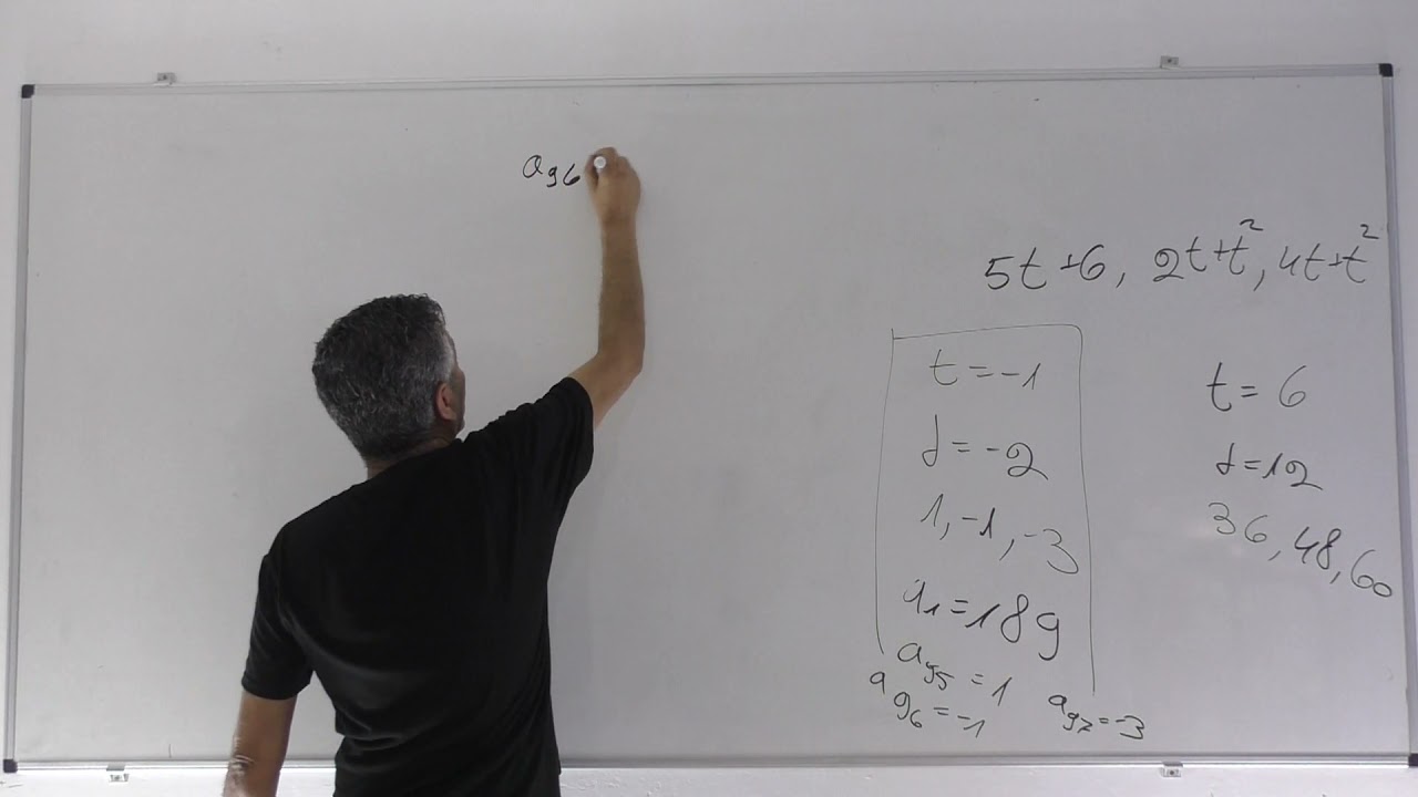 פתרון בגרות 482 קיץ 2021 מועד א שאלה 1-סדרה חשבונית.