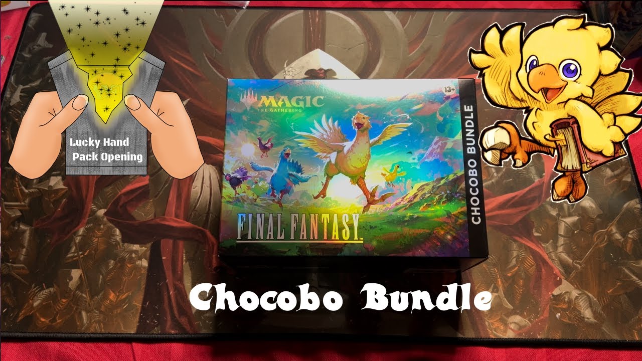 Chocobo Bundle unboxing #mtg #finalfantasy #chocobo #deutsch #tcg