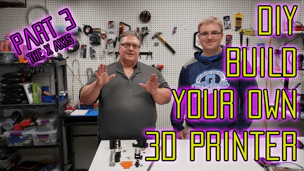 Создайте свой собственный 3D-принтер с нуля. Часть 3: Ось X (3D-принтер RepRap своими руками)