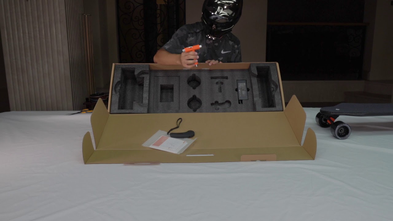 Exway x1 pro riot electric skateboard unboxing