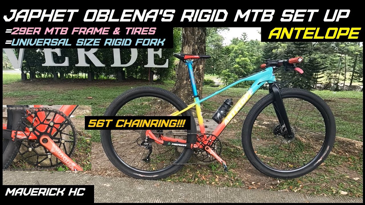 56T Chainring sa ANTELOPE RIGID MTB SET UP ni JAPHET OBLENA