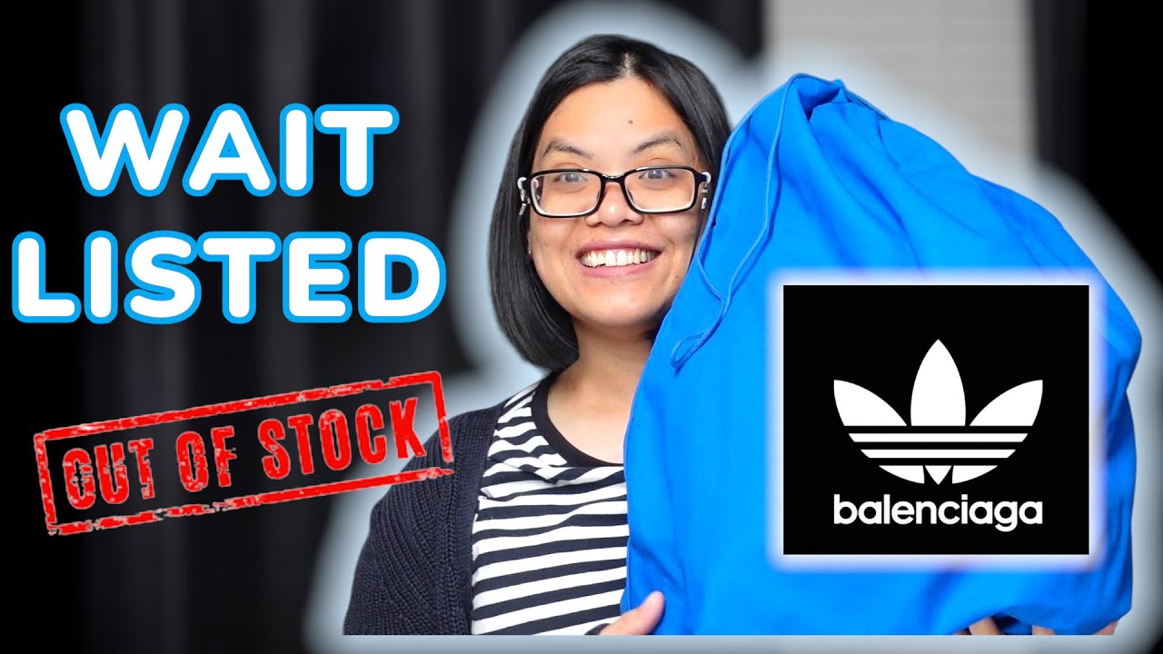 My New bag from 2022 Balenciaga x Adidas Collaboration 🥰❤️👌