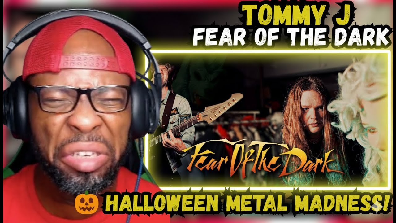 TOMMY JOHANSSON🦇FEAR OF THE DARK (IRON MAIDEN) HALLOWEEN VERSION🎃| FT. PETTER HJERPE |REACTION!