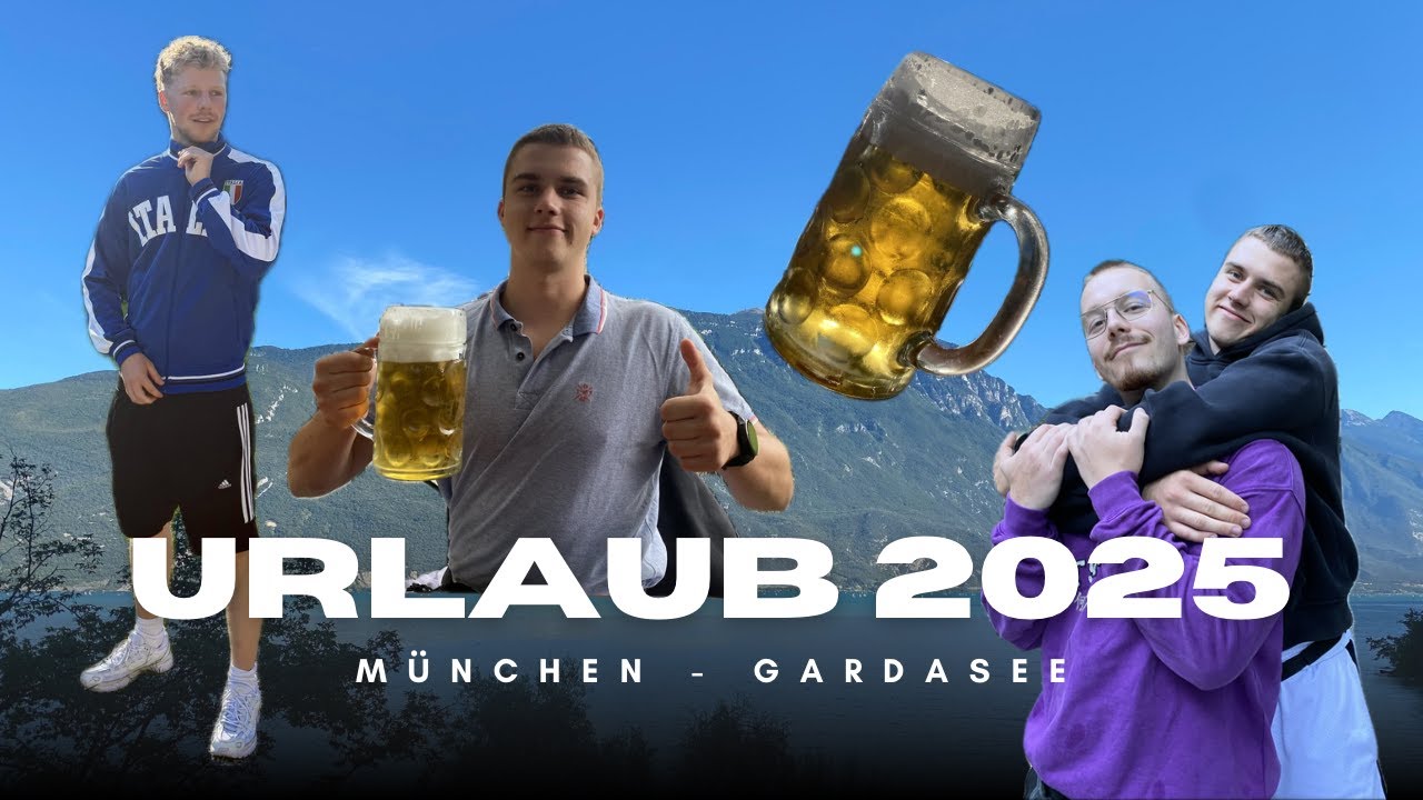 Urlaubs-Vlog 2025 | München/Gardasee | CheersJasper