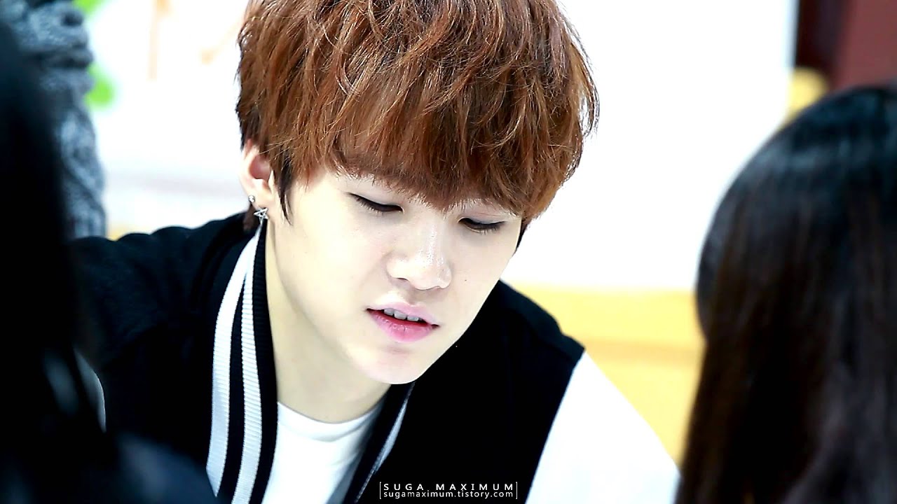 131102 종로 방탄소년단 팬사인회 슈가 BTS SUGA :: Baby Baby