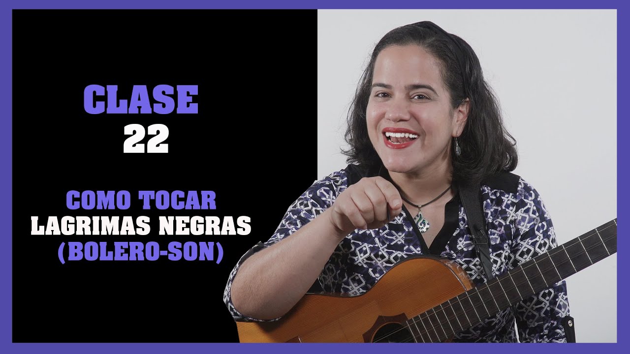 Aprenda a tocar el Tres Cubano con Enid Rosales. Clase 22: Bolero - Son Lágrimas Negras