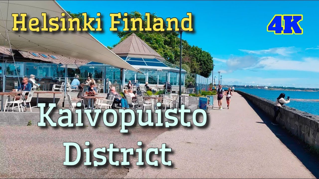 Самый сокровенный секрет Финляндии: прогулки по Кайвопуйсто 4K #helsinki #finland...