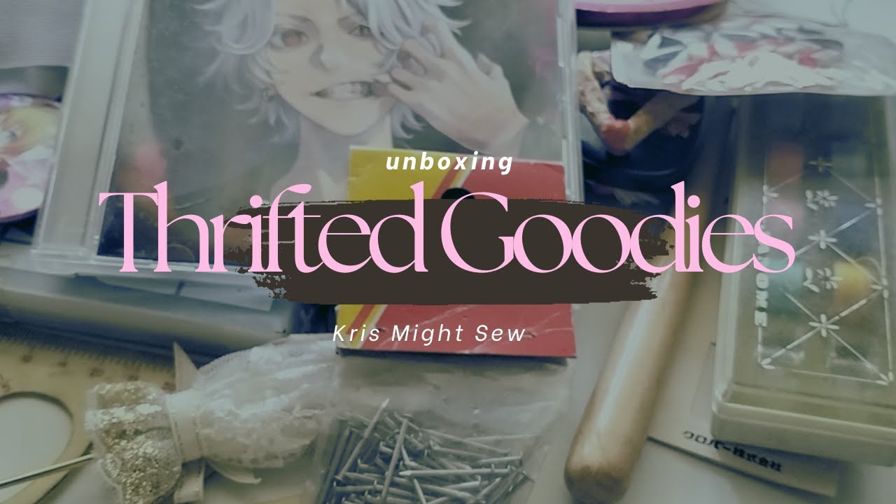 ⌇Unboxing⌇ MY recent thrift haul ! ⟡BJD items, Sewing notions and more !⟡