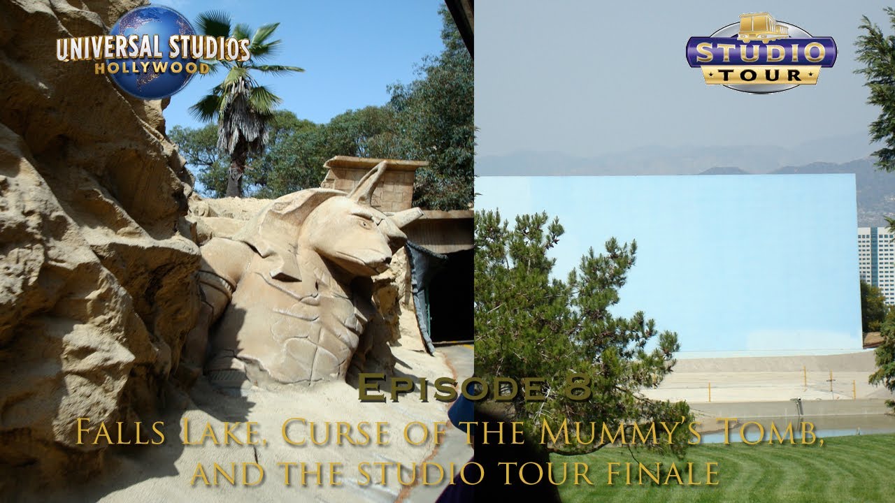 Falls Lake, The Mummy's Tomb and the Finale - USH Studio Tour