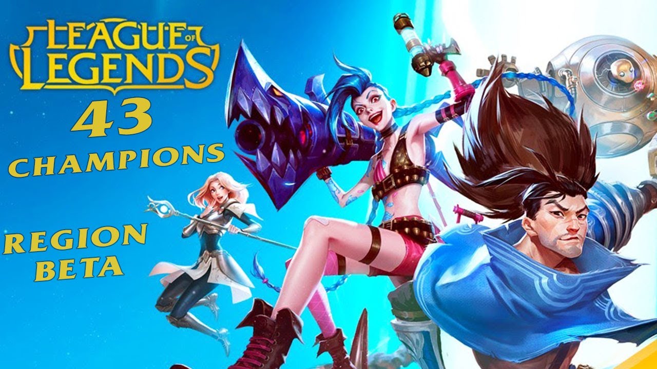 League of Legends: Wild Rift All Champions & Skins in Regional Open Beta