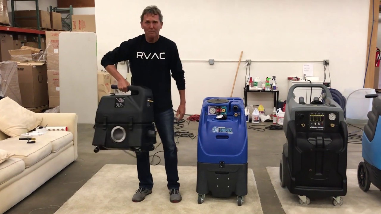 Rotovac Black Hole! MASSIVE VACUUM POWER Portable Extractor
