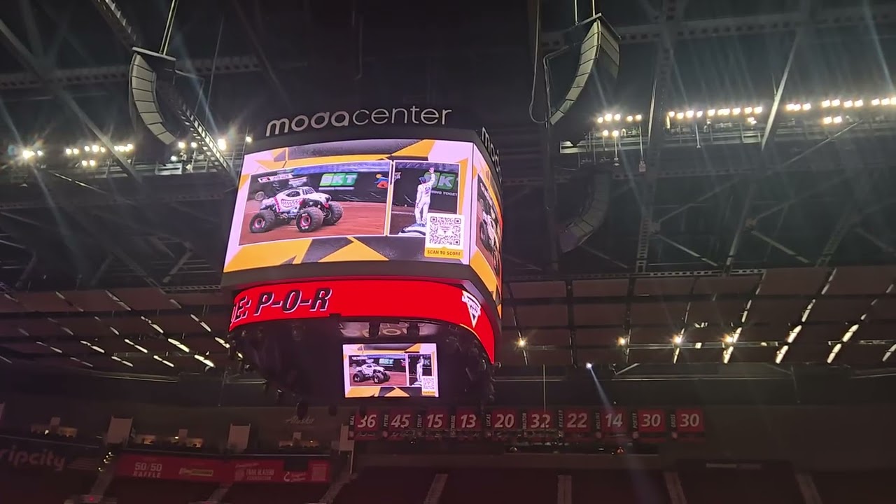MonsterJam Portland Oregon 2026 freestyle