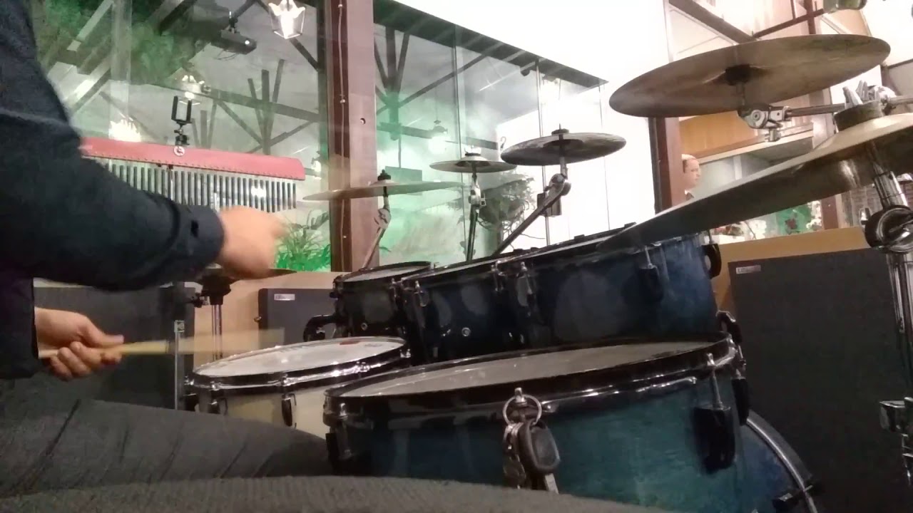 Louvor : Oh vem logo Jesus - Drum Cam 🥁 🎥 - Use fones de ouvido 🎧