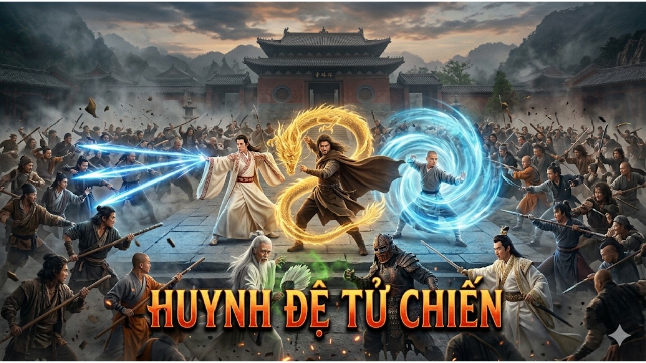 Thiên Long Bát Bộ: Đại Chiến Thiếu Thất Sơn - Tiêu Phong, Đoàn Dự, Hư Trúc Hợp Lực Vạn Quân Nan Địch
