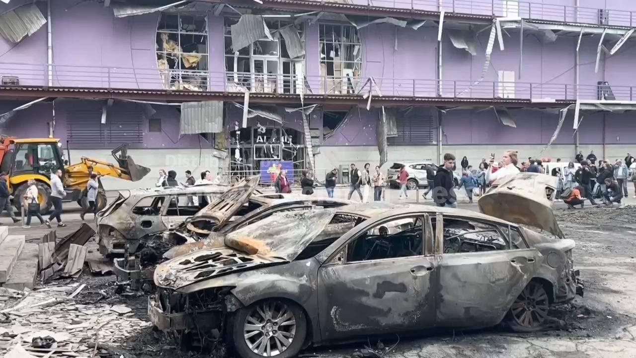 Kyiv residents recall first moments following the latest Russian drone attack