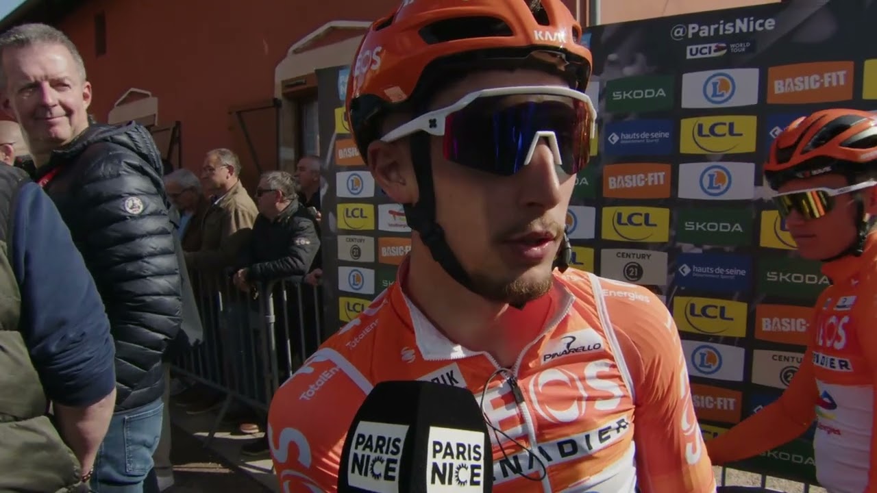 K&eacute;vin Vauquelin - Interview au d&eacute;part - Etape 5 - Paris-Nice 2026