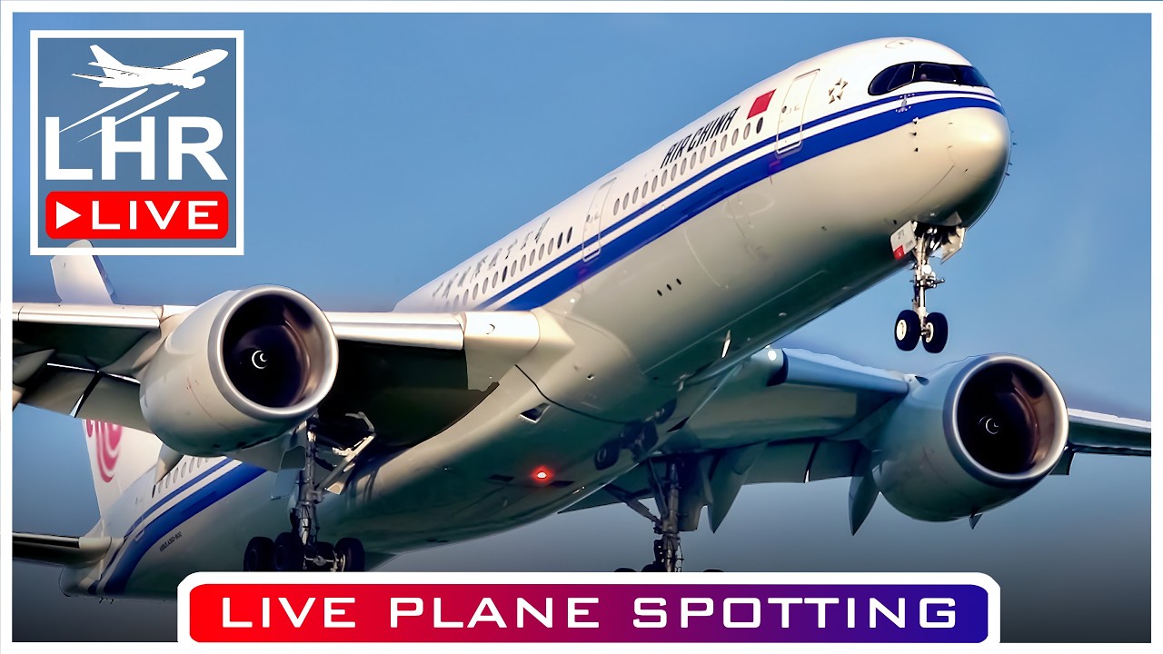 ✈️ LIVE HEATHROW AIRPORT PLANE SPOTTING