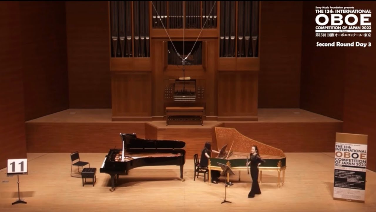 The 13th international oboe competition of Japen