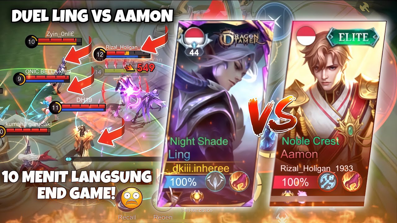 GINI JADINYA KETIKA DAPAT TIM KOMPAK! 10 MENIT LANGSUNG END GAME! - MOBILE LEGENDS