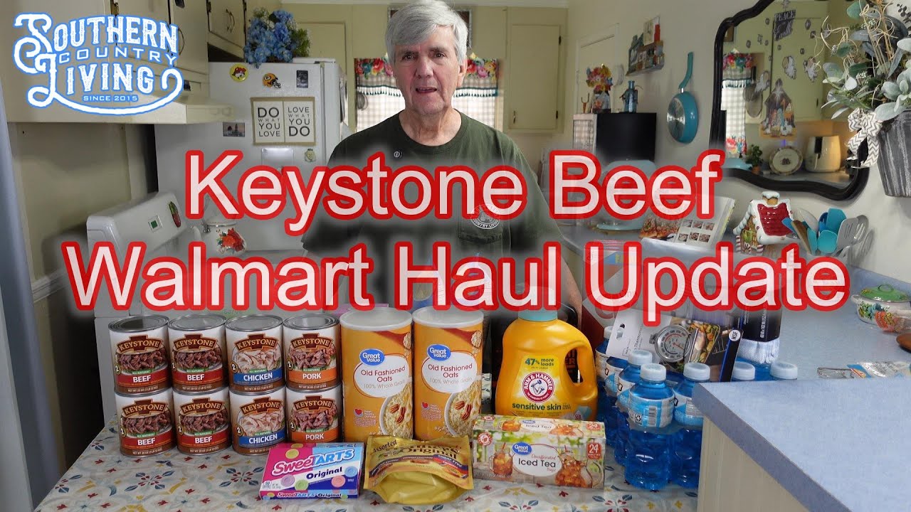 Keystone Beef  --  Walmart Haul Update