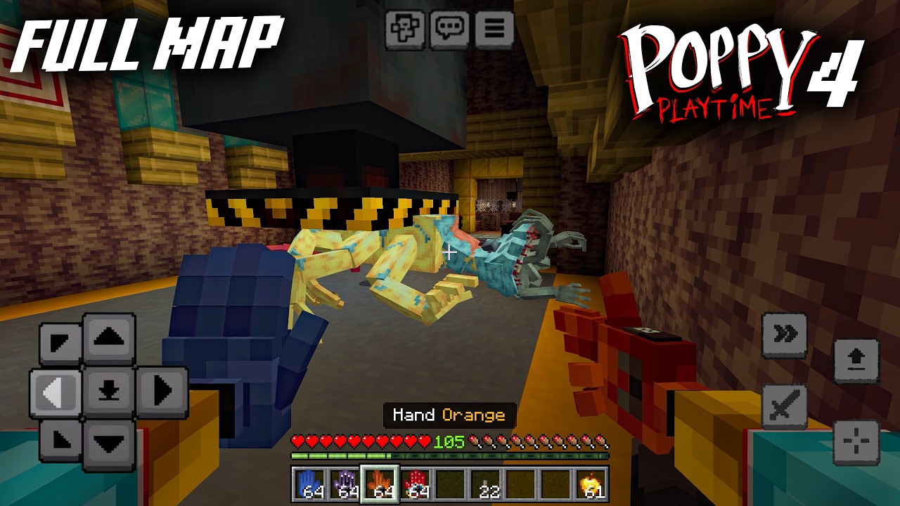 [Full Map] Poppy Playtime Chapter 4 - Minecraft map