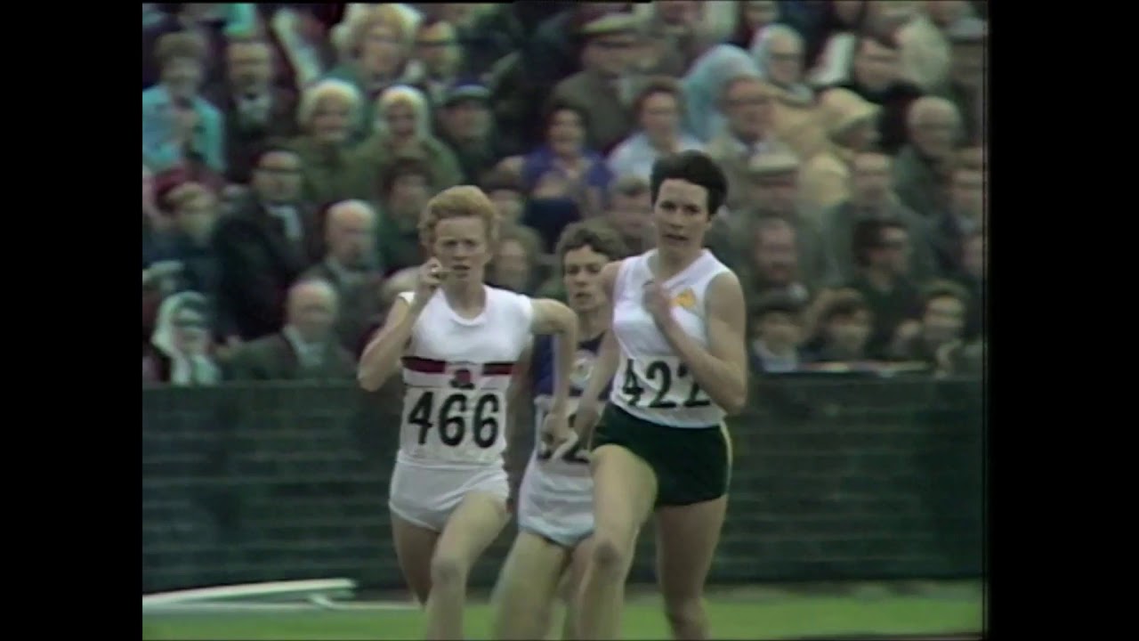 Rosemary Stirling 800m Gold - Edinburgh 1970
