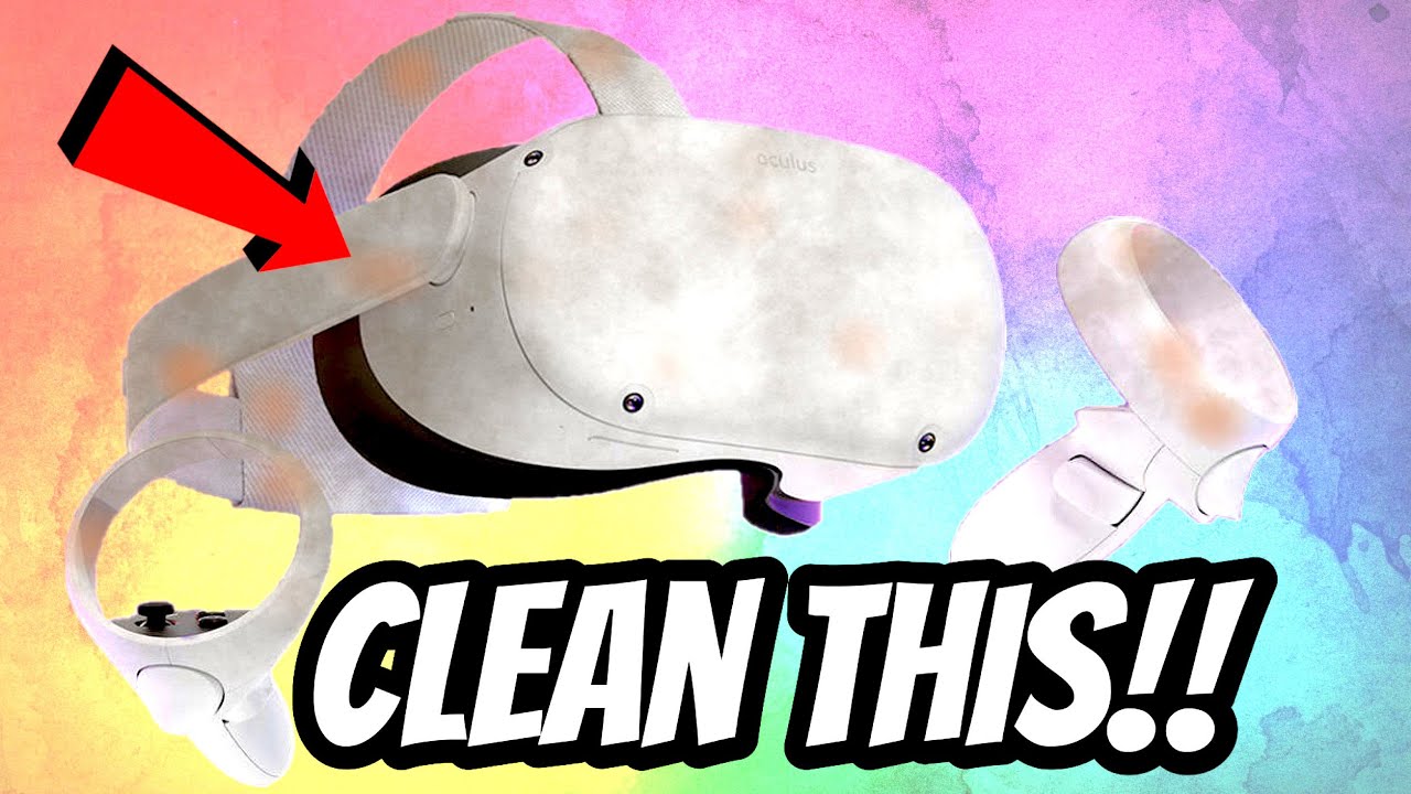 Your Quest 2 strap is DIRTY! Let's Clean!