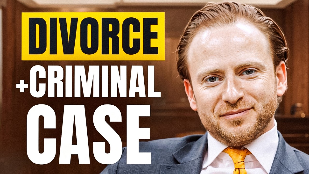 When Your DIVORCE CASE Becomes a CRIMINAL CASE (What To Do Next)