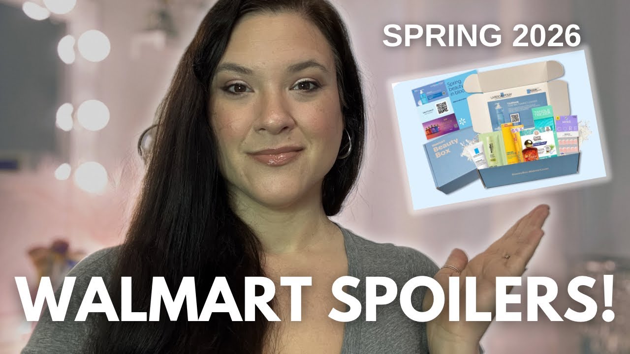 Спойлеры весенней коллекции косметических наборов Walmart 2026 года!