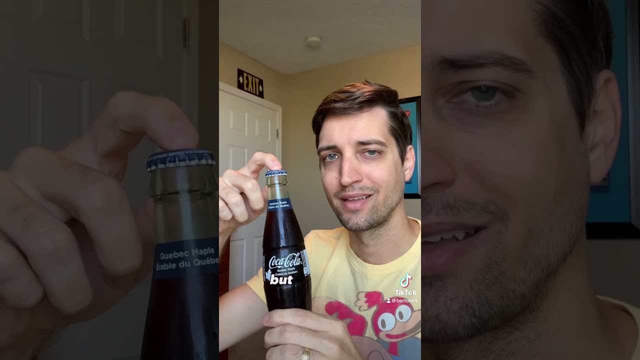 Maple Coke 🇨🇦 #food #snack #cocacola #review #canada #foodie #soda