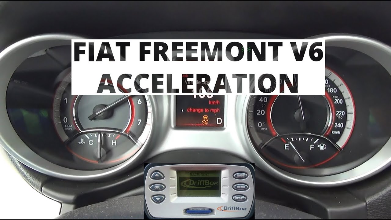 Fiat Freemont 3.6 V6 280 hp - acceleration 0-100 km/h
