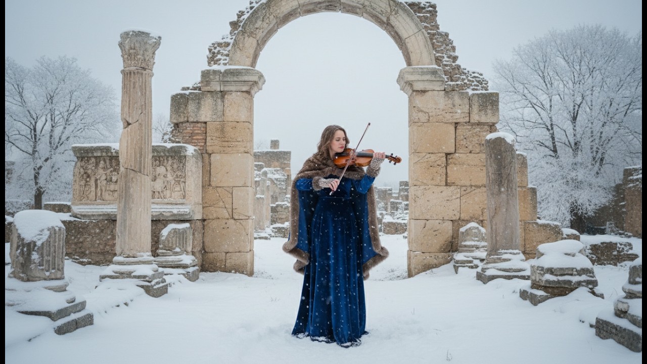 Vivaldi Winter – Melodic Techno Remix | Deep Techno x Violin for Focus & Flow