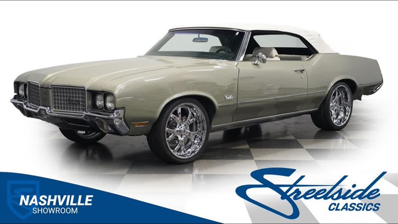 1972 Oldsmobile Cutlass Supreme Convertible 4664-NSH for sale | Charlotte, Atlanta, Dallas, Tam...