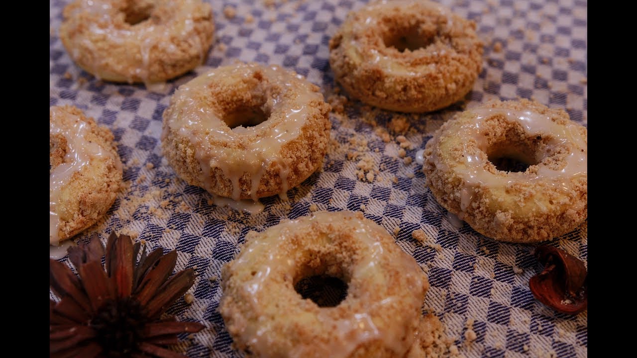 Coffee Cake Donuts