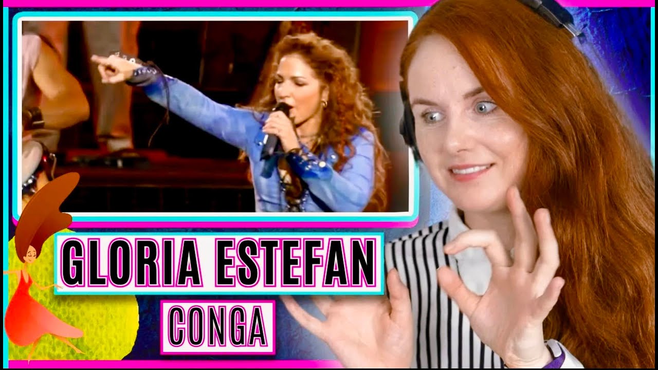 Vocal Coach reacts to Gloria Estefan - Miami Sound Machine - Conga (from Live and Unwrapped)