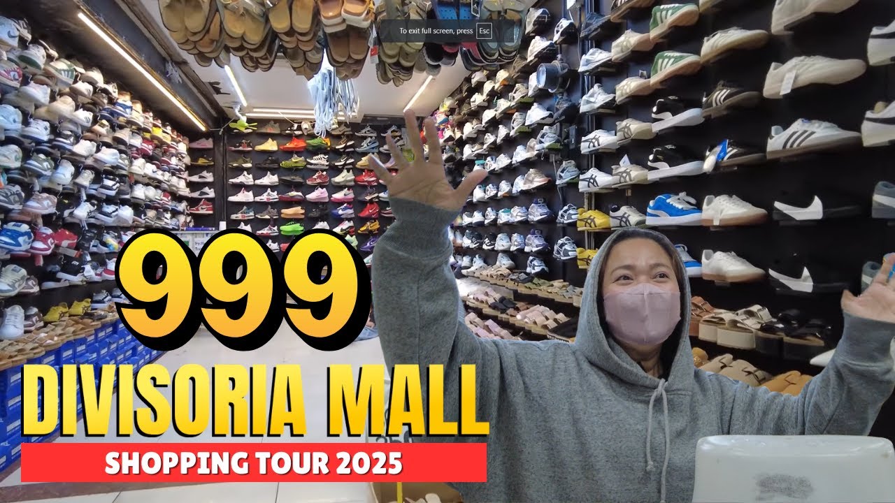 [4K] 999 SHOPPING MALL - DIVISORIA TOUR 2025 PART 2