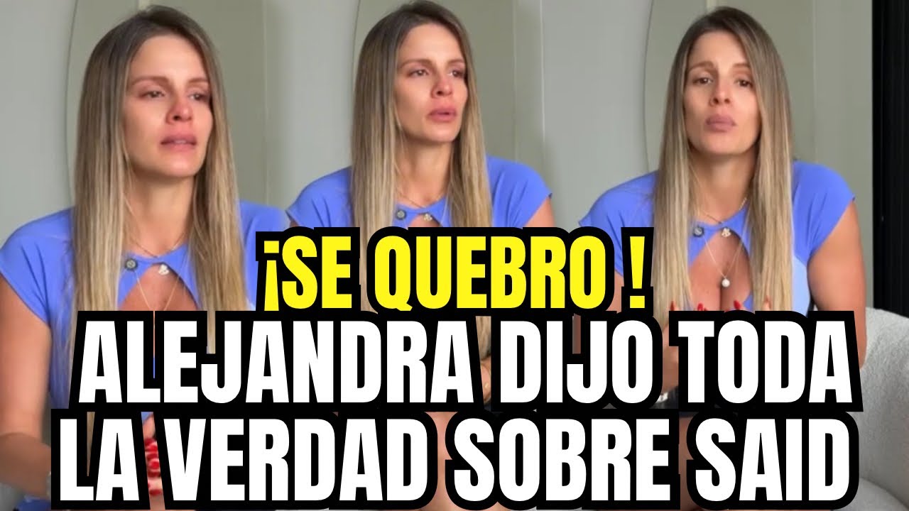 ALEJANDRA BAIGORRIA CONTÓ TODOS LOS DETALLES DE COMO SE SIENTE TRAS EL AMPAY DE SU ESPOSO 